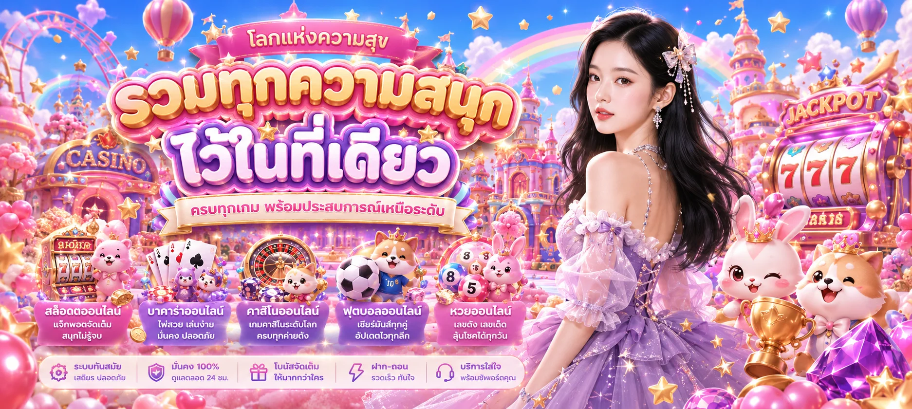 YENTA4 เว็บตรง คาสิโนออนไลน์ หวย สล็อต ฝากถอนไม่มีขั้นต่ำ